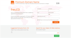 Desktop Screenshot of fres.co